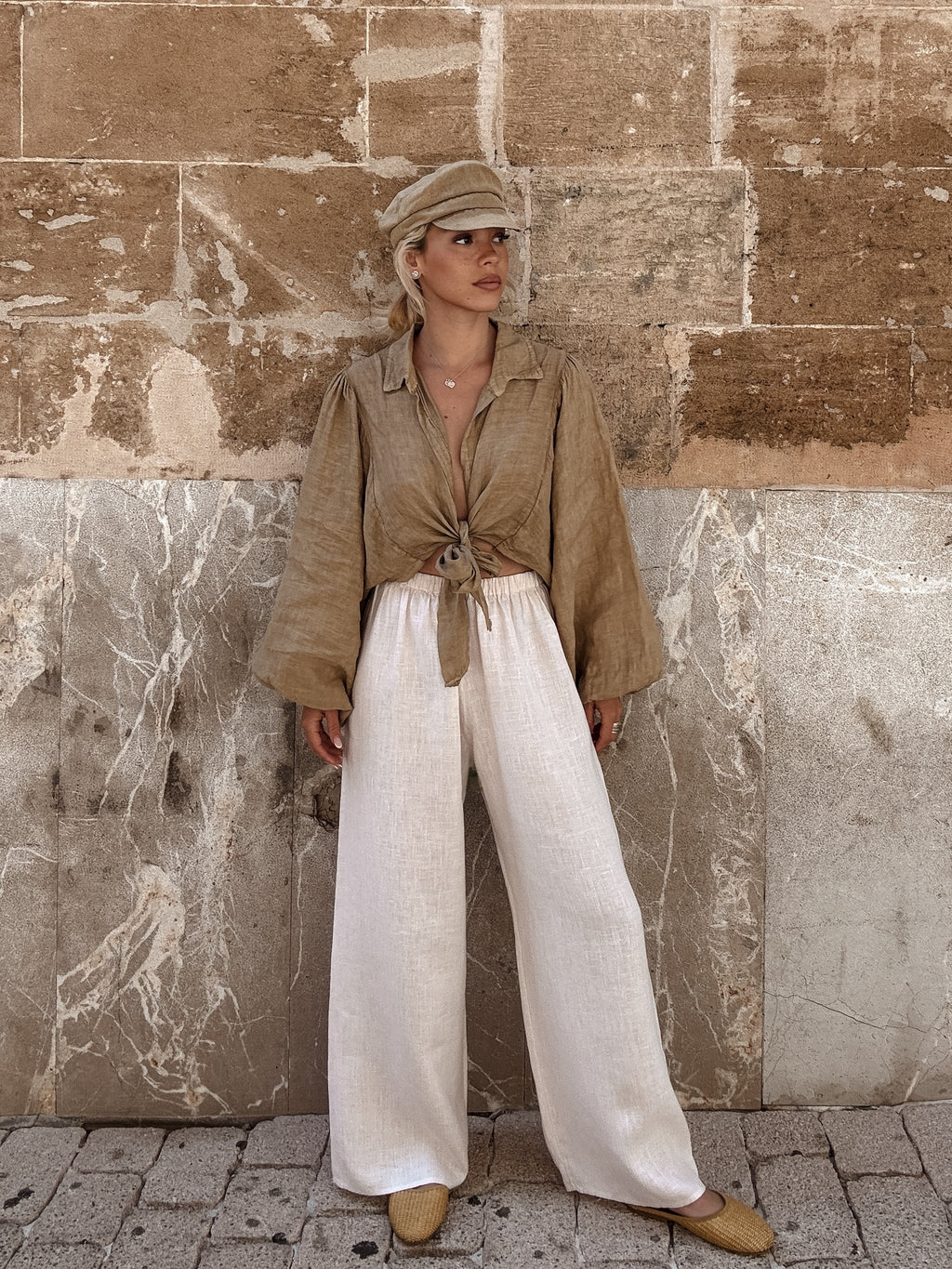 The Dream Girl Linen Trouser