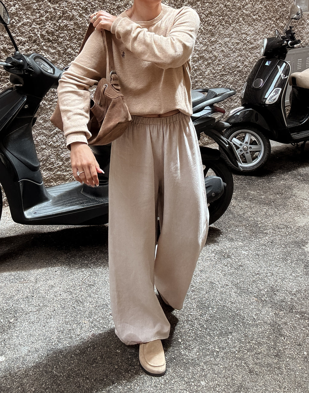 The Dream Girl Linen Trouser