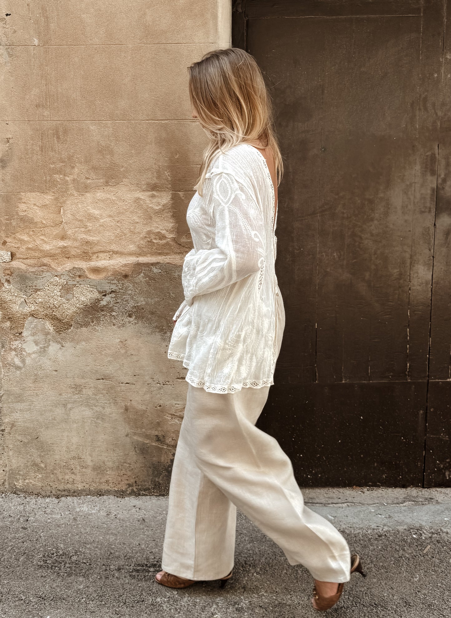 The Mirembe Linen Trouser