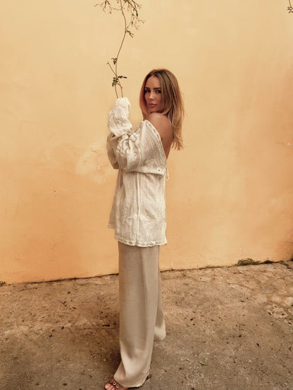 The Mirembe Linen Trouser