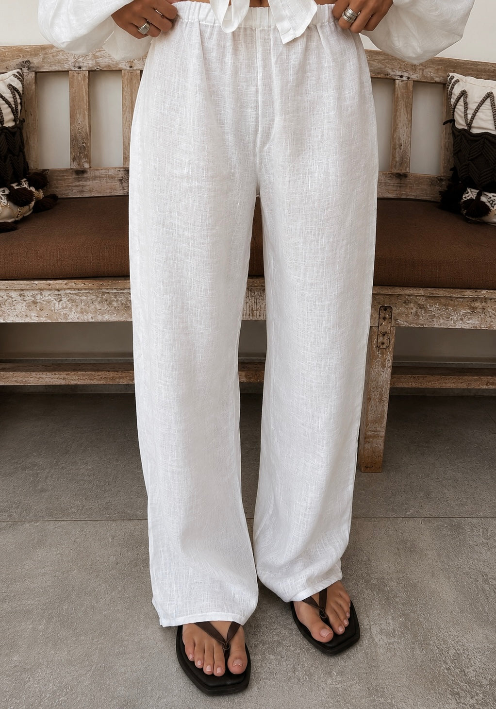 The Nile Linen Trouser