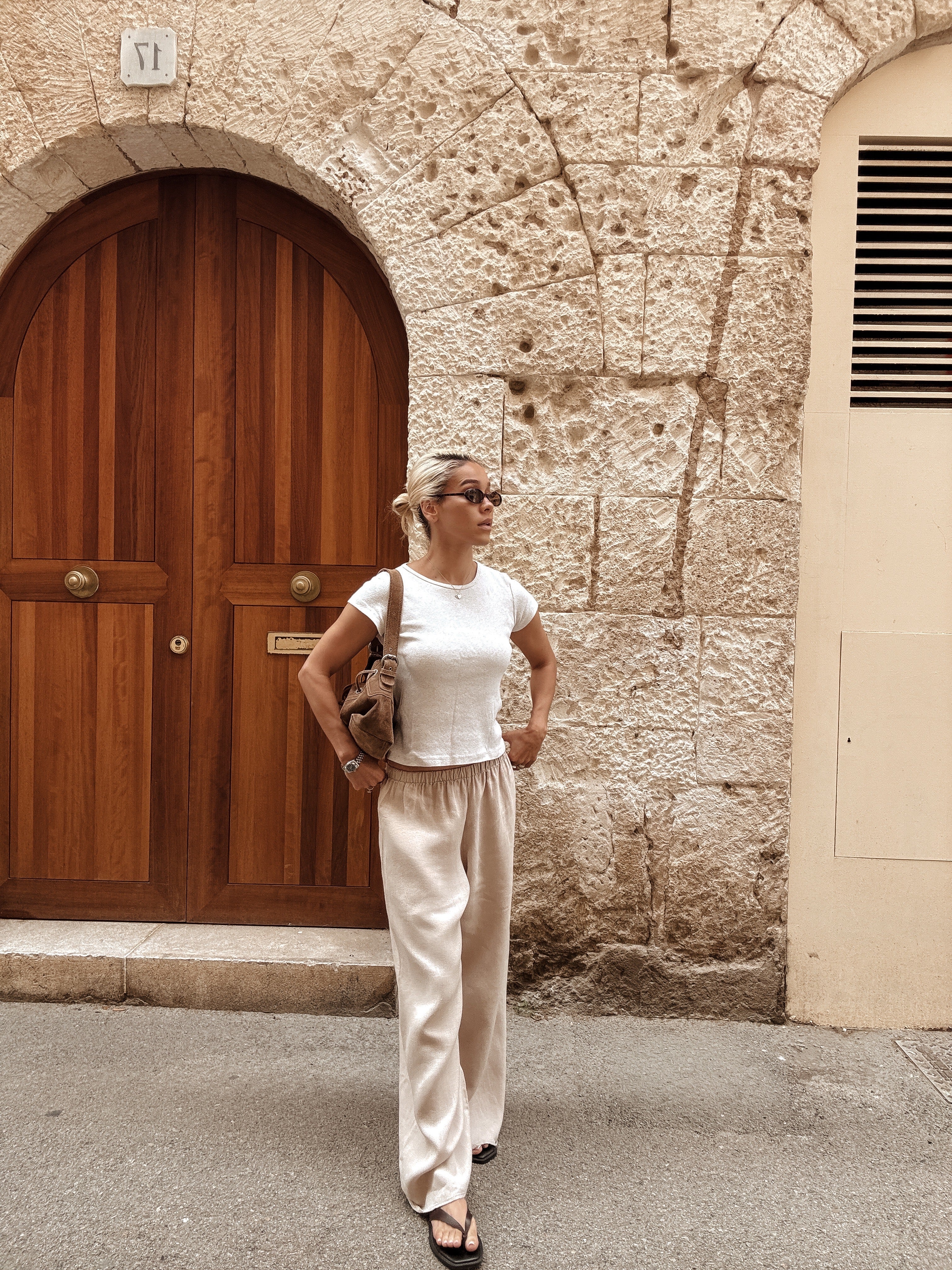 The Dream Girl Linen Trouser — Wide Leg Women's Trousers